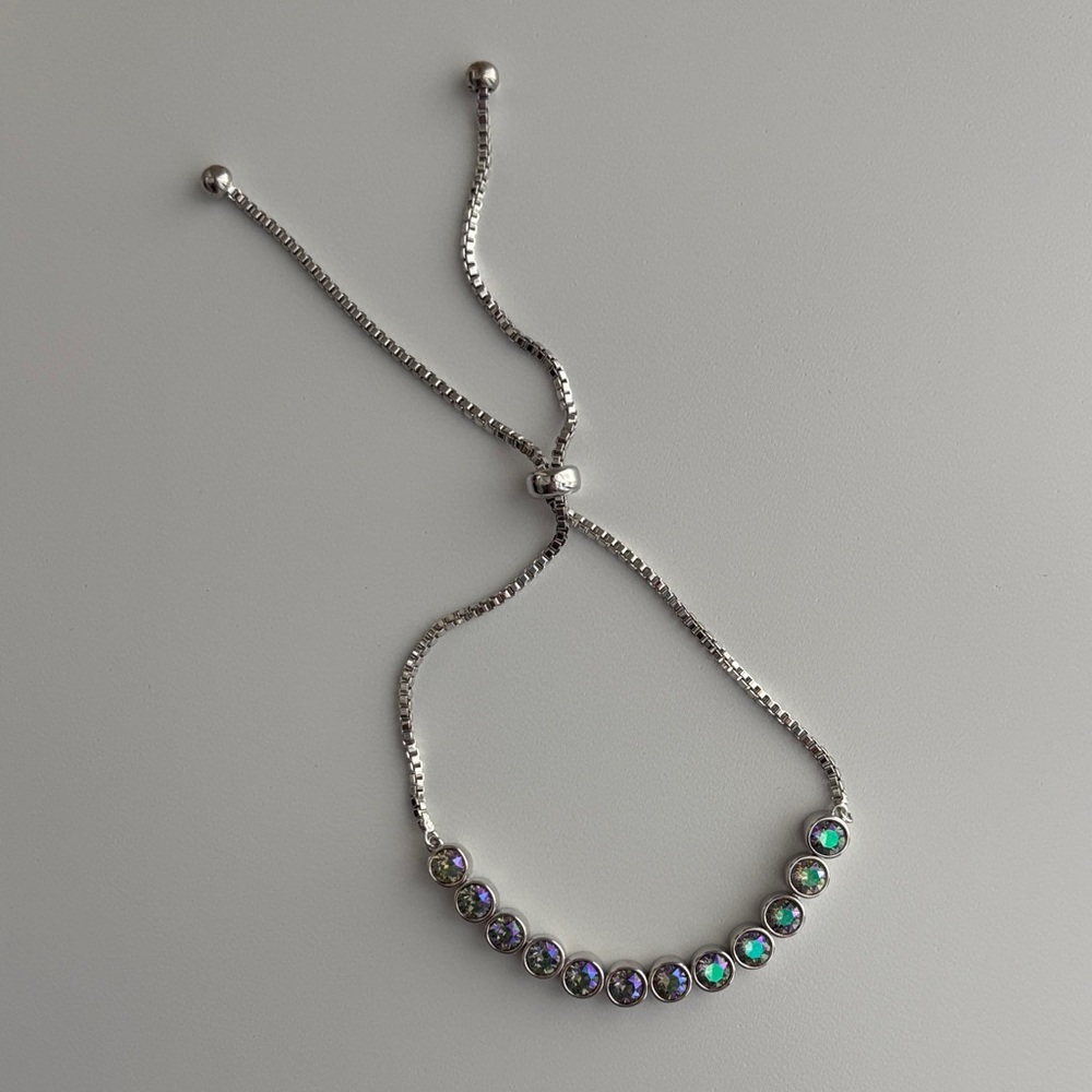 Adjustable Cool Tone Bracelet